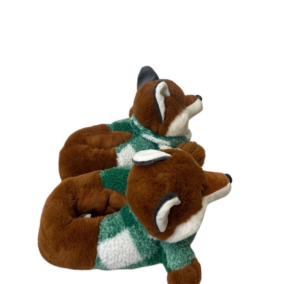 American Eagle Wolf Slippers Size M/L - Picture 3 of 3